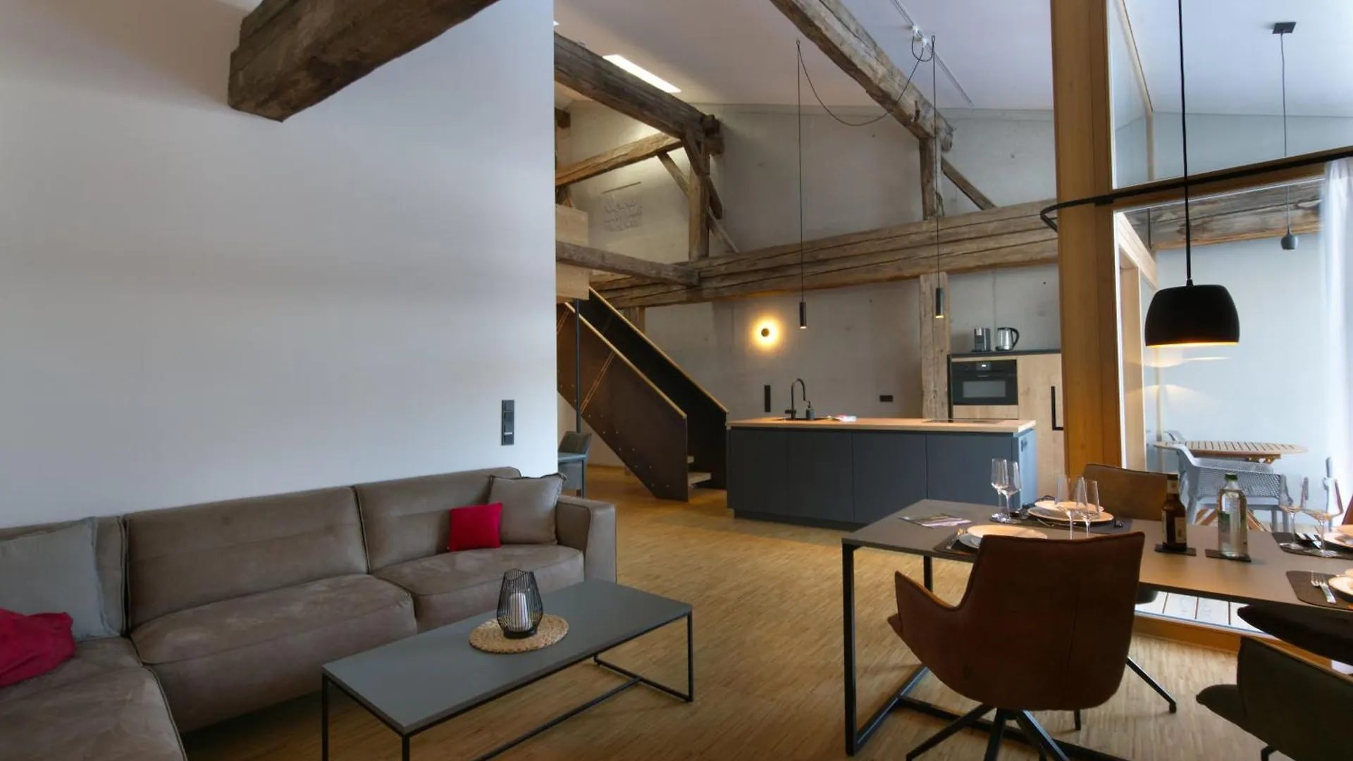 Adlerhaus, Loft Gerberkreuz -410- Apartment Mittenwald