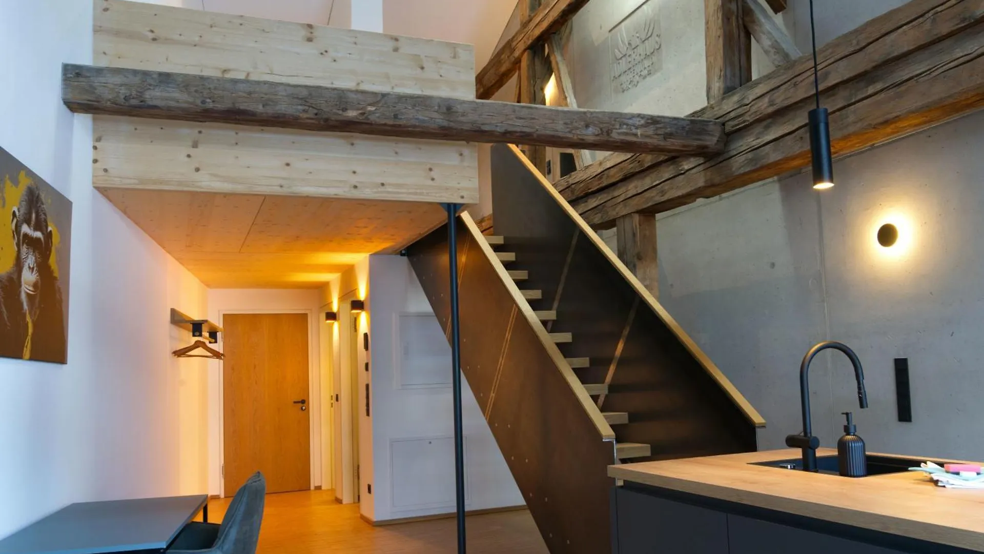 Adlerhaus, Loft Gerberkreuz -410- Apartment Mittenwald